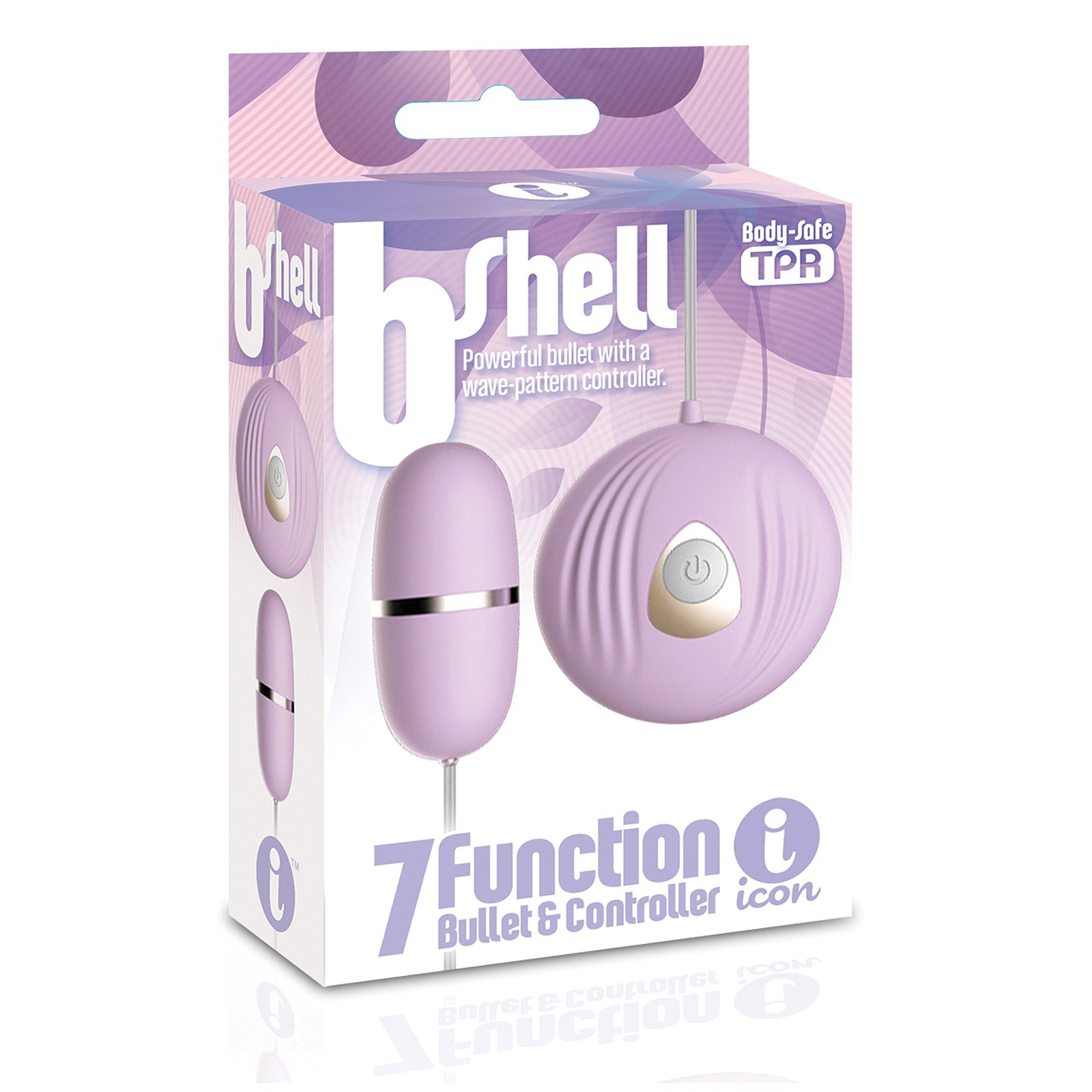 Vibrador Bullet B-Shell con 7 funciones