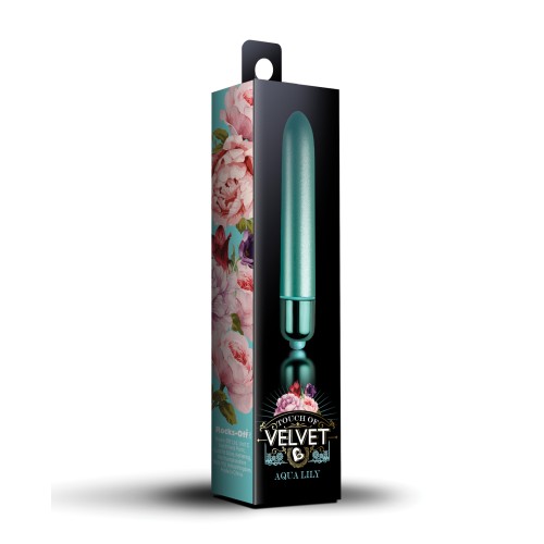 Rocks Off Touch of Velvet Peacock Petals Vibrator