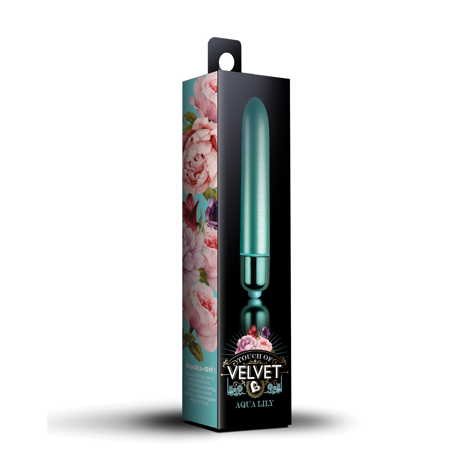 Rocks Off Touch of Velvet Peacock Petals Vibrator