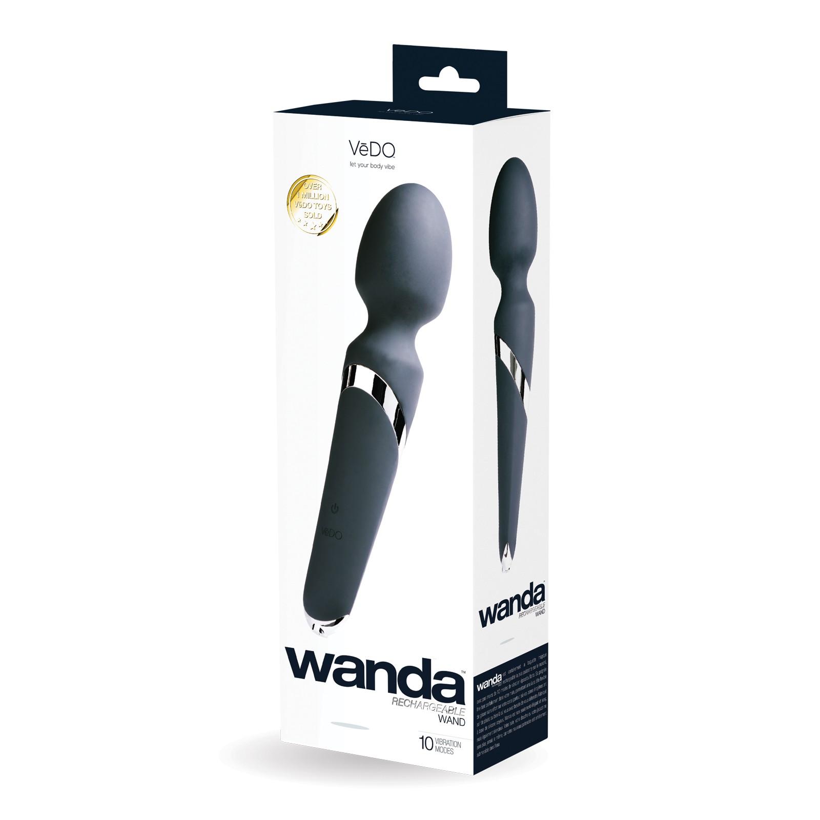 Varita Recargable VeDO WANDA para Placer Supremo