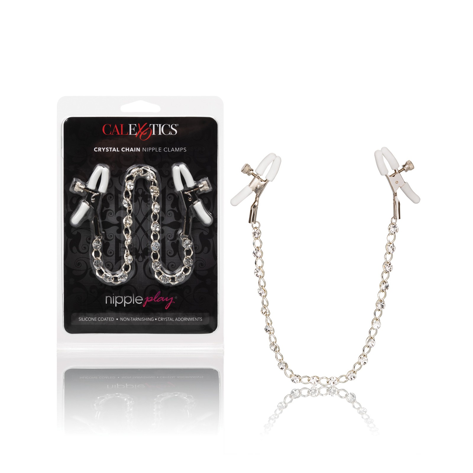 Nipple Play Crystal Nipple Clamps for Ultimate Stimulation