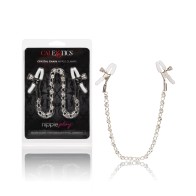 Nipple Play Crystal Nipple Clamps for Ultimate Stimulation