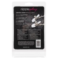 Nipple Play Crystal Nipple Clamps for Ultimate Stimulation