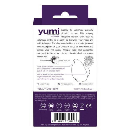 VeDO Yumi Finger Vibe - Powerful and Discreet