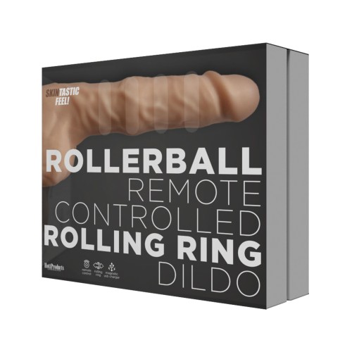 Dildo Rollerball con Base de Succión para Diversión Emocionante