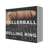 Rollerball Dildo with Suction Cup for Thrilling Fun