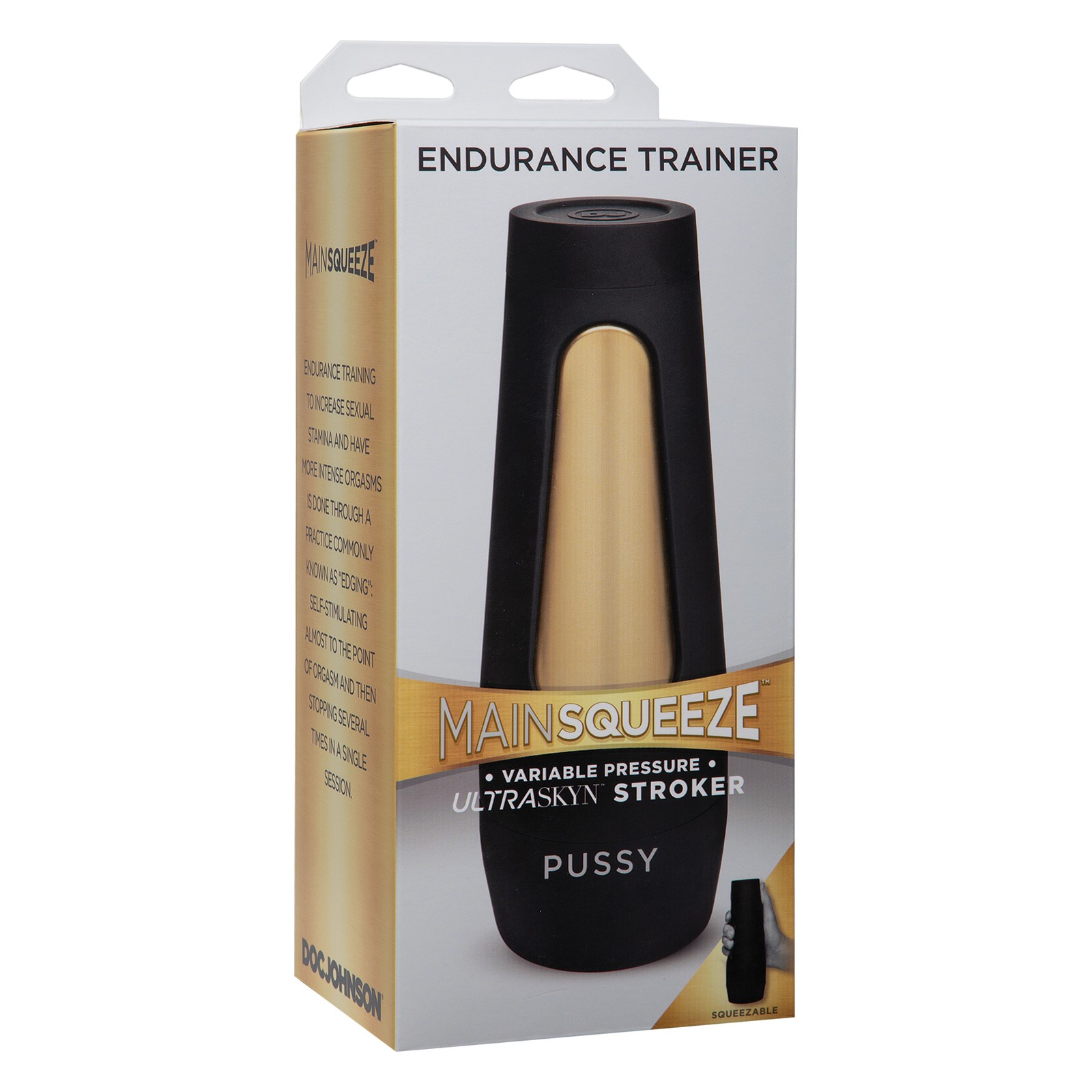 Main Squeeze Entrenador de Resistencia Stroker Vulva