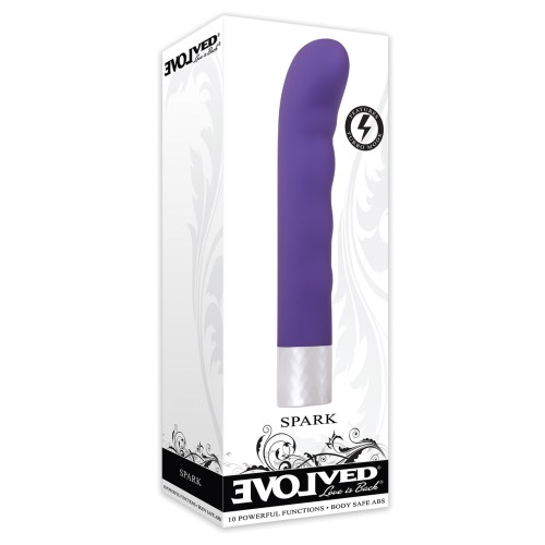 Vibrador Evolved Spark para Indulgencia del Punto G