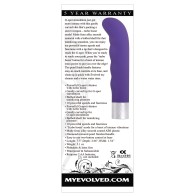 Vibrador Evolved Spark para Indulgencia del Punto G