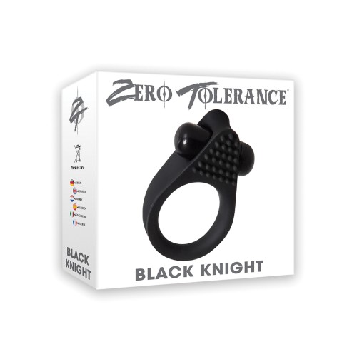 Zero Tolerance Black Knight Vibrating Cock Ring