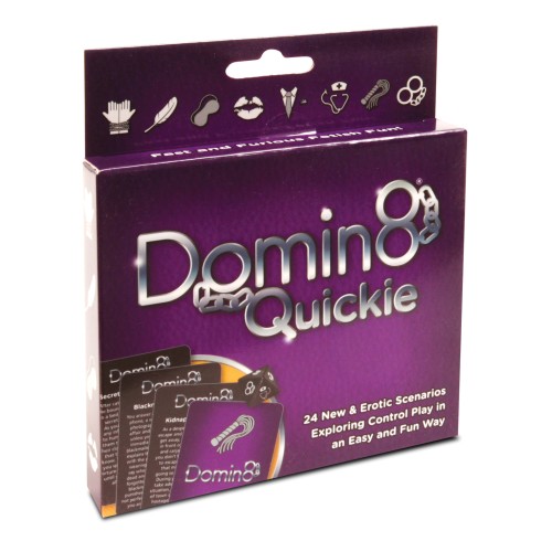 Domin8 Quickie Board Game for Erotic Play