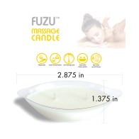 Fuzu 4 oz Massage Candle for Romantic Evenings