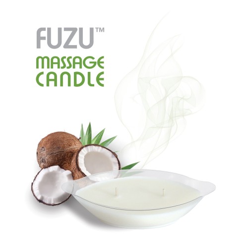 Fuzu Massage Candle - 4 oz Coconut Passion