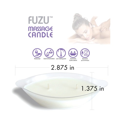 Vela de Masaje Fuzu - 4 oz Mist de Lavanda