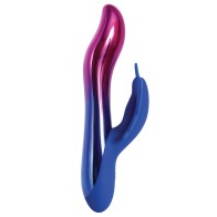 Vibrador Evolved Firefly Doble Estimulación en Azul