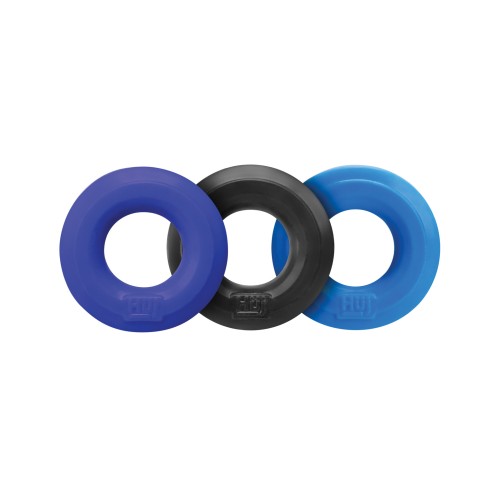 Hunky Junk C Ring Multi Pack Cobalt