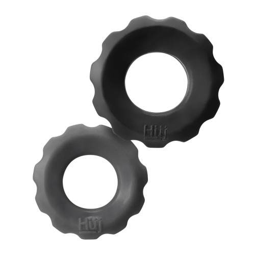 Hunky Junk 2 Size Cog Ring Pack - Tar & Stone