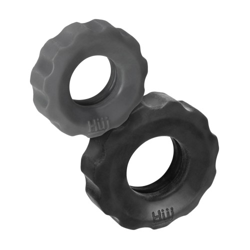 Pack Doble de Anillos Hunky Junk Cog 2 Tamaños - Tar & Stone