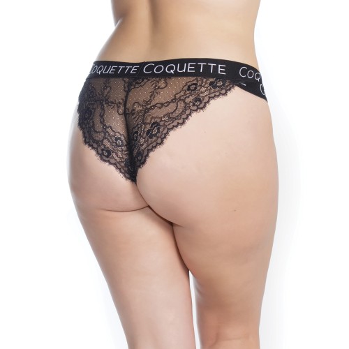 Fine Lace Back Panty with Double Strap