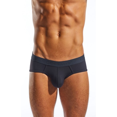 Brief Deportivo Cocksox con Pouch Contorneado Negro Mediano