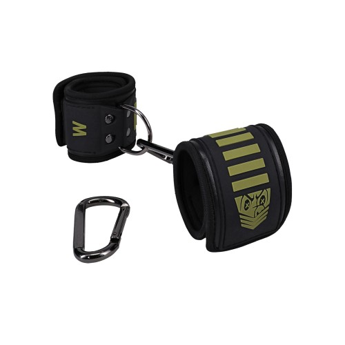 Fort Troff Tactical Wrist Cuffs - Black/Green