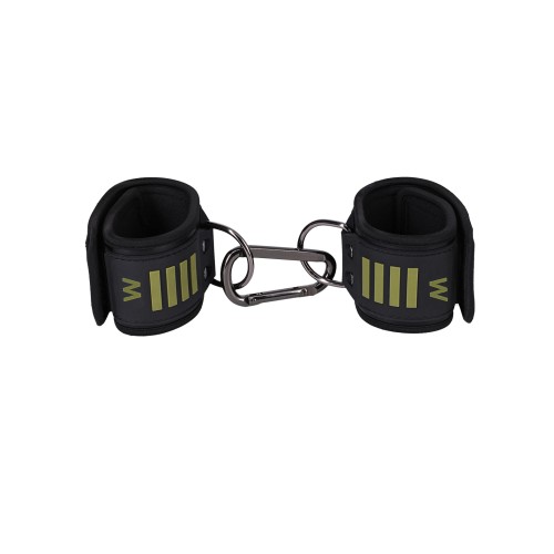 Fort Troff Tactical Wrist Cuffs - Black/Green