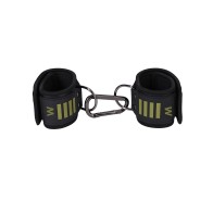 Fort Troff Tactical Wrist Cuffs - Black/Green