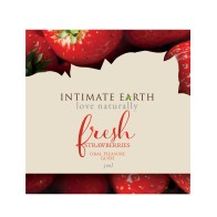 Intimate Earth Lubricant - Fresh Strawberries Flavor