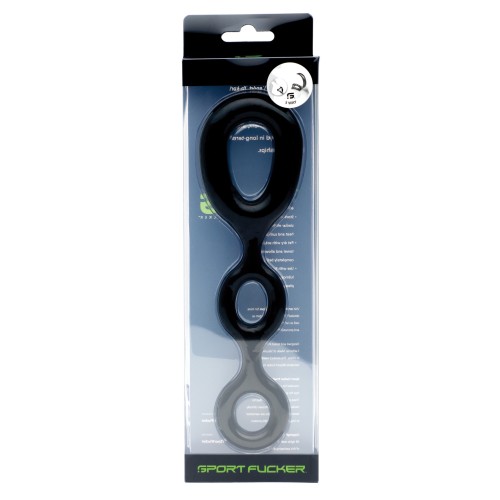 Sport Fucker 3-Way Versatile Sex Toy - Black