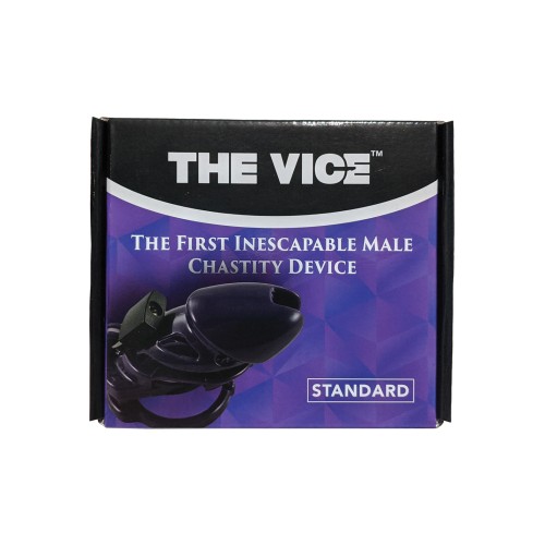 Locked In Lust The Vice Standard Chastity Device Purple