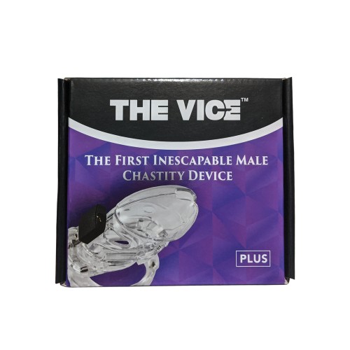 Cárcamo de Castidad Locked In Lust The Vice Plus para Placer y Control