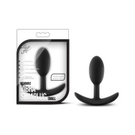 Blush Luxe Plug Slim Vibra Pequeño Negro