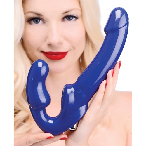 Revolver II Strapless G-Spot Dildo Blue