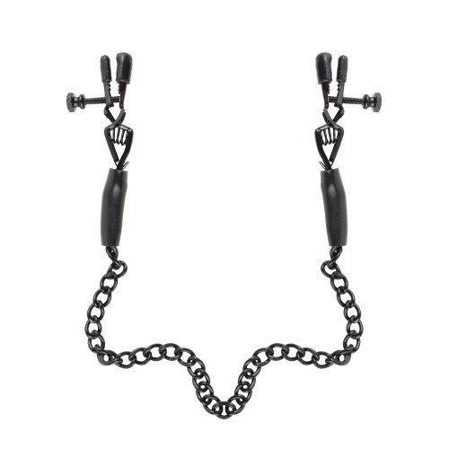 Fetish Fantasy Adjustable Nipple Chain Clamps for Extra Stimulation