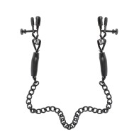 Fetish Fantasy Adjustable Nipple Chain Clamps for Extra Stimulation