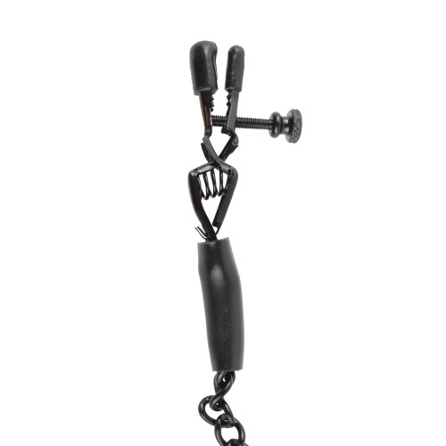 Fetish Fantasy Adjustable Nipple Chain Clamps for Extra Stimulation