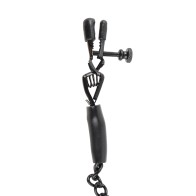 Clamps de Cadena Ajustables para Pezones Fantasy Fetish para Estimulación Extra