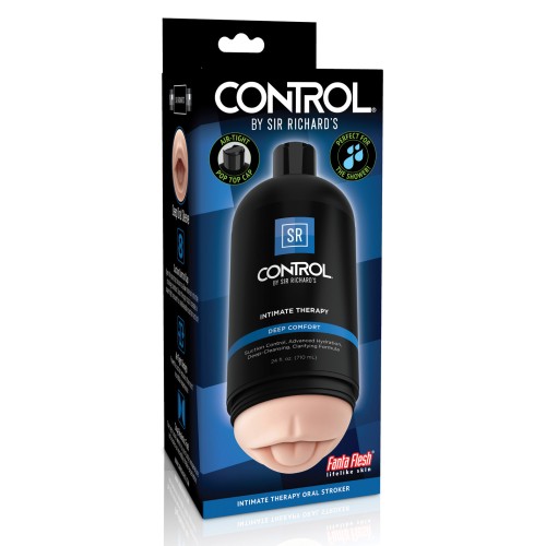 Control Terapia Intima Oral Stroker para Diversión