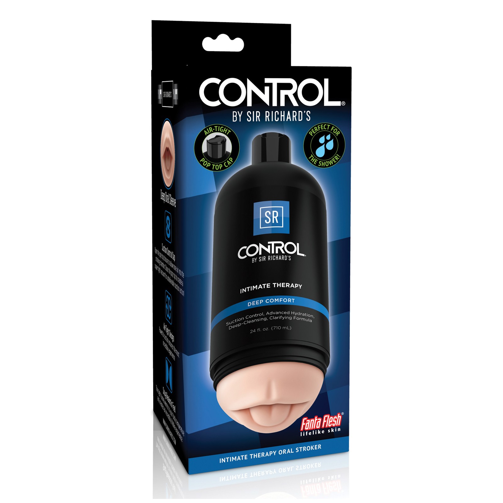 Control Terapia Intima Oral Stroker para Diversión