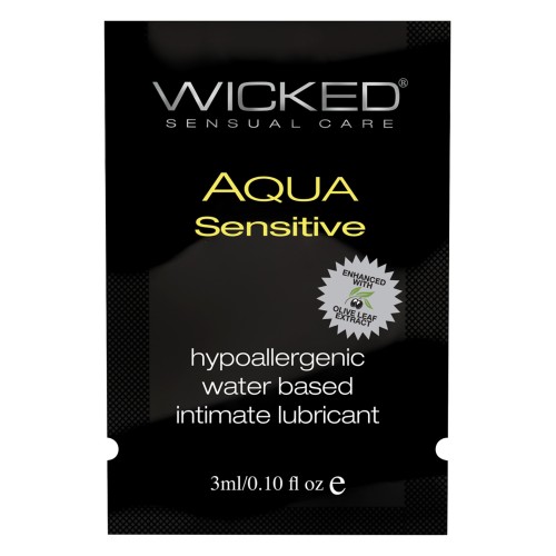 Wicked Aqua Sensitive Hypoallergenic Lubricant