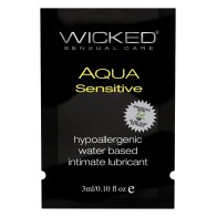 Wicked Aqua Sensitive Hypoallergenic Lubricant