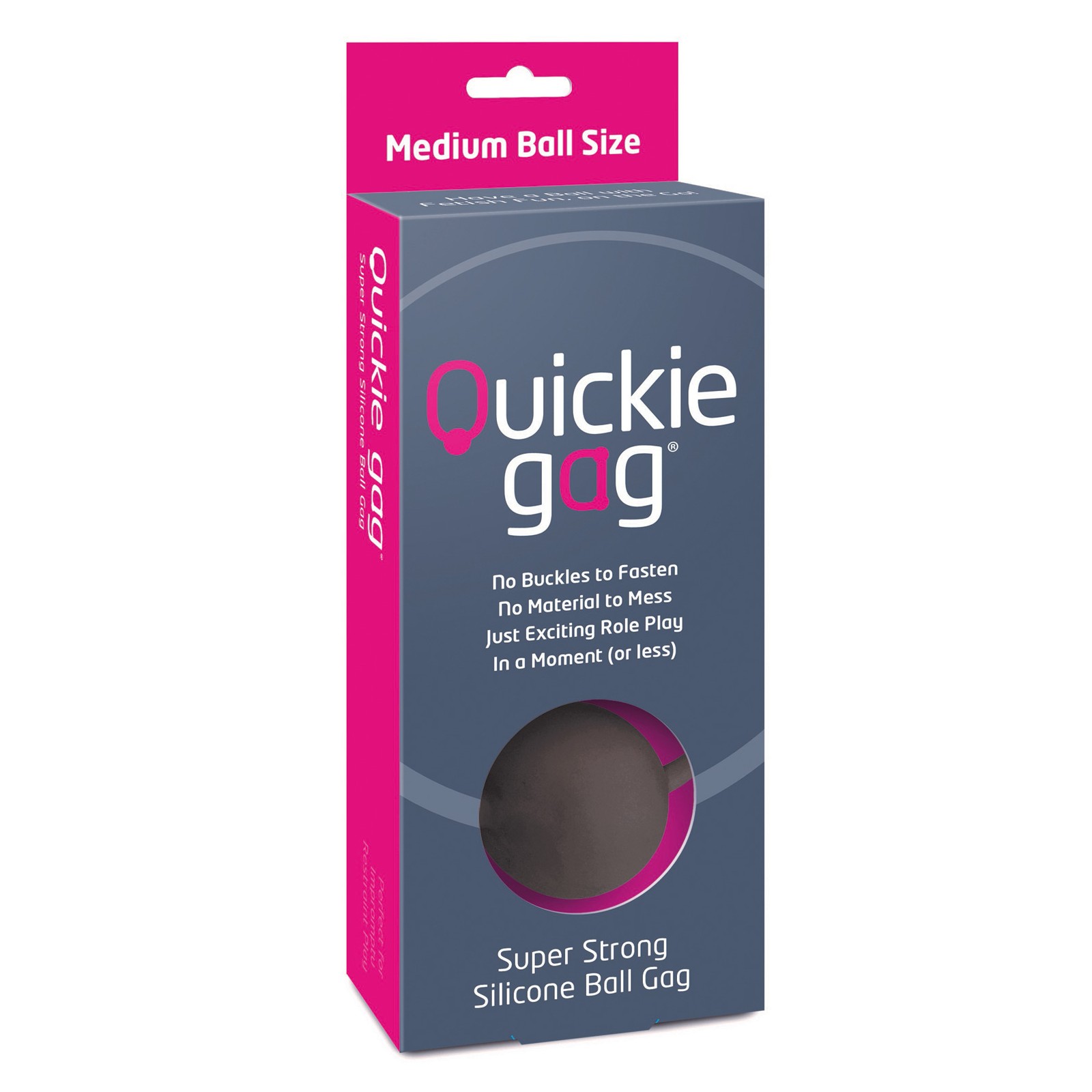 Quickie Ball Gag Medium - Seductive Restraint