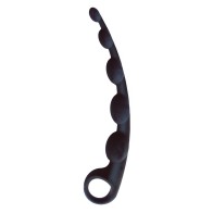 9's S-Curved Silicone Anal Beads