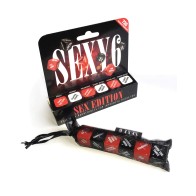 Juego de Dados Sexy 6 - Edición Sexo