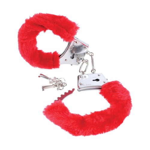 Fetish Fantasy Beginner's Furry Cuffs - Red