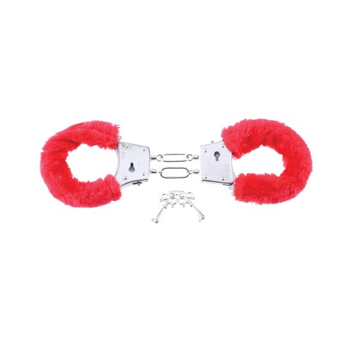 Fetish Fantasy Beginner's Furry Cuffs - Red