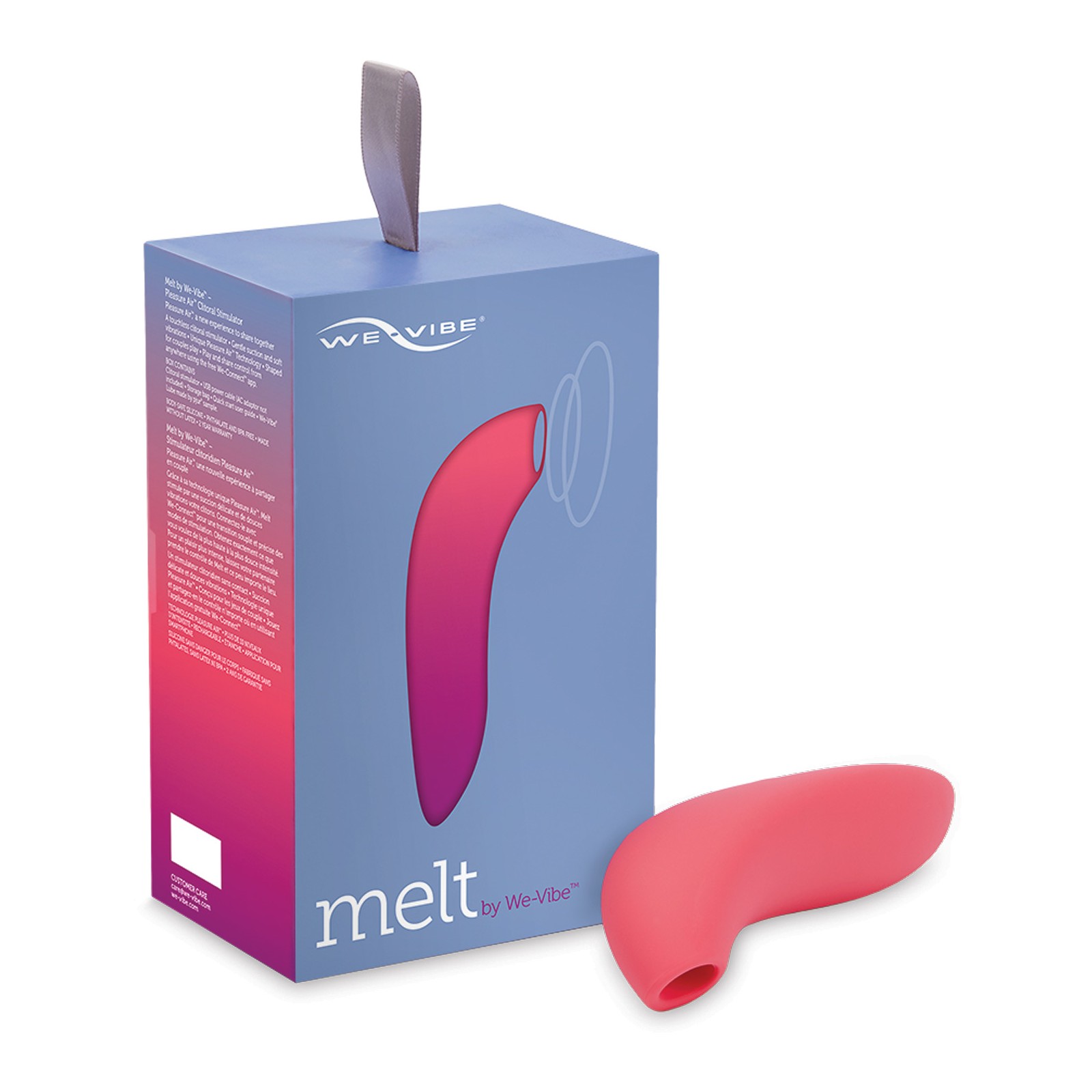 We-Vibe Melt Coral Estimulador de Aire para Parejas