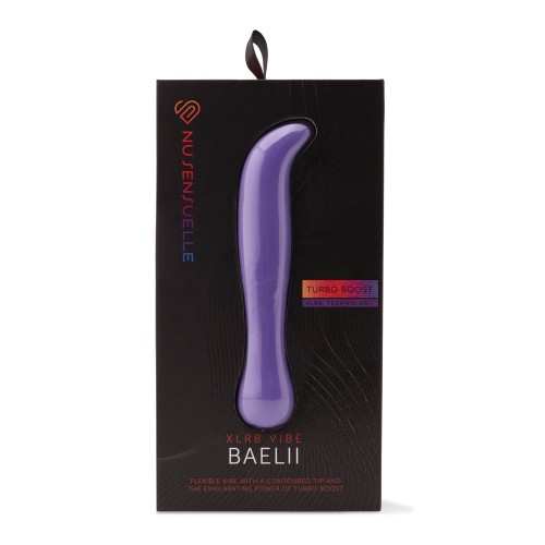 Nu Sensuelle Baelii Flexible G Spot Vibrator - Ultra Violet