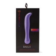 Nu Sensuelle Baelii Flexible G Spot Vibrator - Ultra Violet