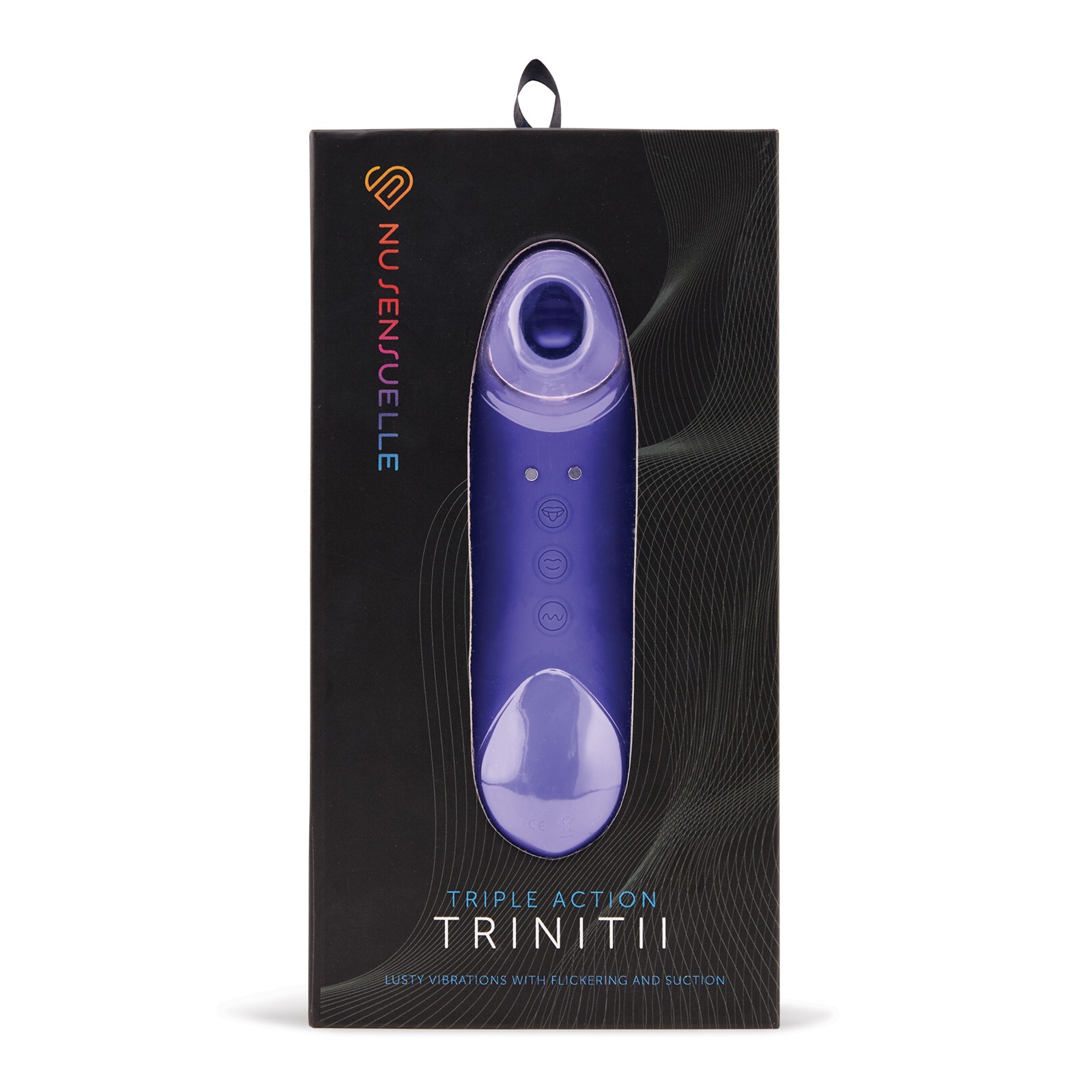 Vibrador de Lengua Nu Sensuelle Trinitii - Violeta Ultra